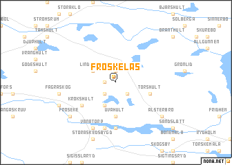 map of Fröskelås