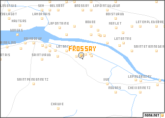 map of Frossay