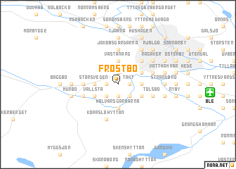 map of Frostbo