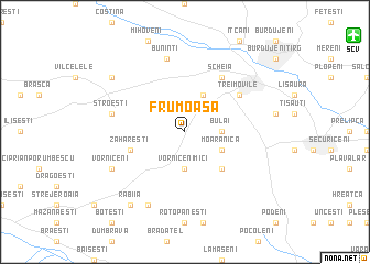 map of Frumoasa