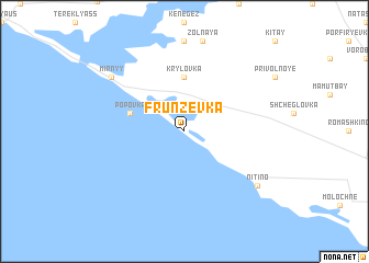 map of Frunzevka