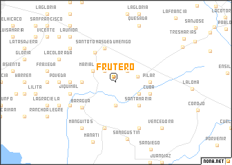 map of Frutero