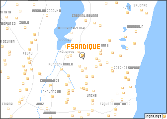 map of F. Sandique