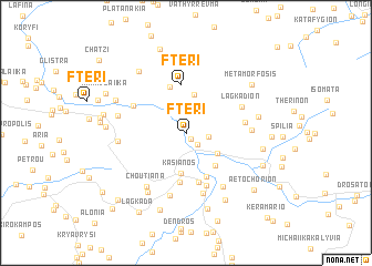 map of Ftéri