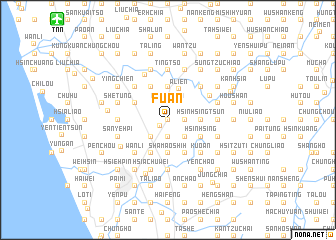 map of Fu-an