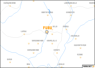 map of Fubu