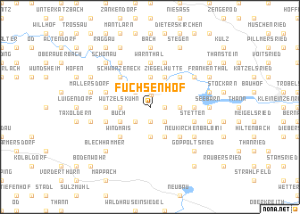 map of Fuchsenhof