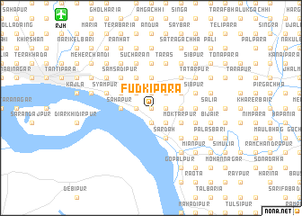 map of Fudkipāra