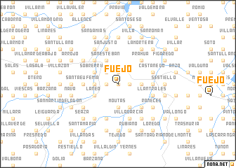 map of Fuejo