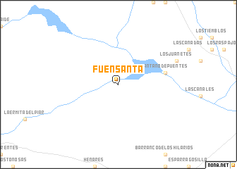 map of Fuensanta