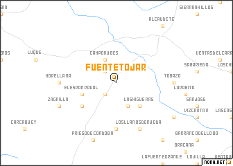 map of Fuente-Tójar