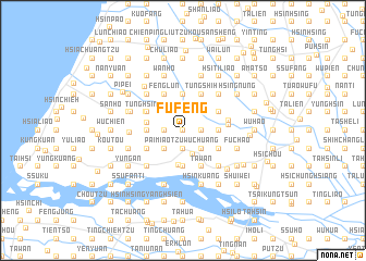 map of Fu-feng