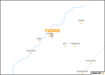 map of Fugade