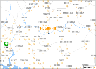 map of Fugbahn