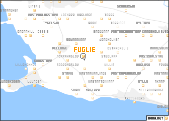 map of Fuglie