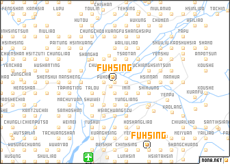 map of Fu-hsing