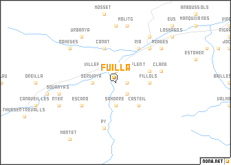 map of Fuilla