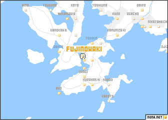 map of Fujinowaki