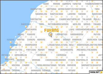 map of Fu-kang