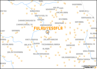 map of Fūlādī-ye Soflá