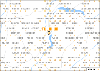 map of Fulahun