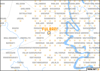 map of Fulbāri