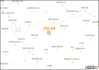map of Fulda