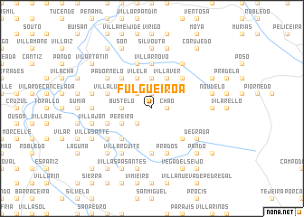 map of Fulgueiroa