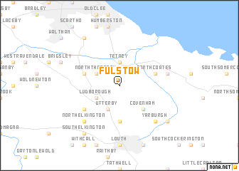 map of Fulstow