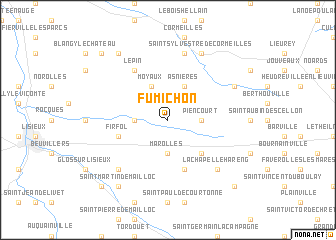 map of Fumichon