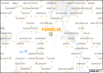 map of Fümmelse