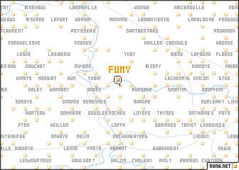 map of Fumy