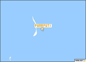 map of Funafuti