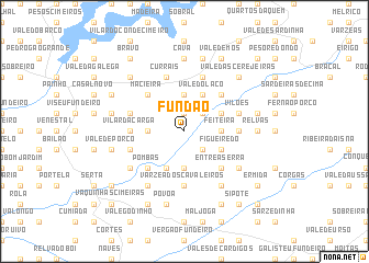 map of Fundão