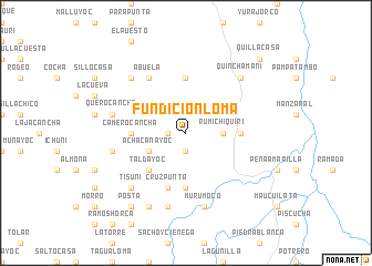 map of Fundiciónloma