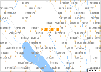 map of Fundoaia