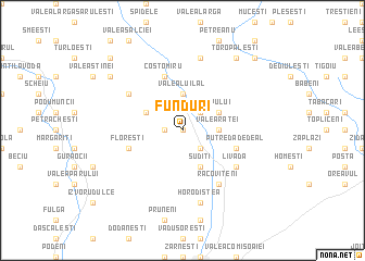 map of Funduri