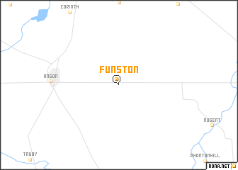 map of Funston