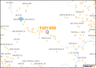 map of Funtana