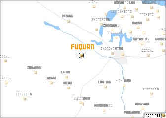 map of Fuquan