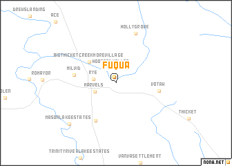 map of Fuqua