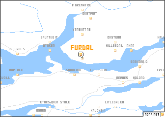 map of Furdal