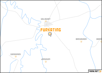 map of Furkāting