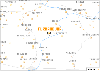 map of Furmanovka