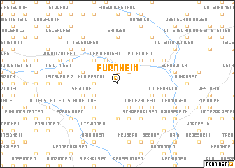 map of Fürnheim