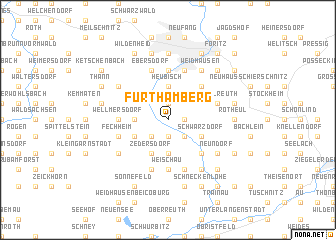 map of Fürth am Berg