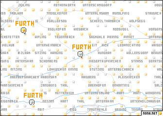 map of Furth