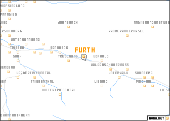 map of Furth