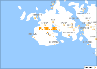 map of Furulund