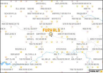 map of Fürwald